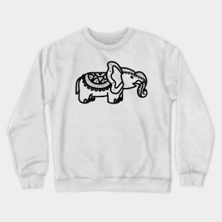 Indian Elephant Crewneck Sweatshirt